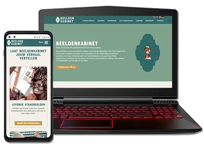 Beeldenkabinet website