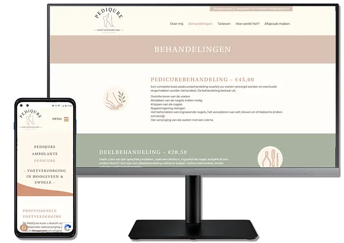 Pediqure website